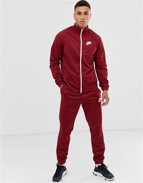 nike anzug weinrot herren|Rote Nike Trainingsanzüge & Jogginganzüge online .